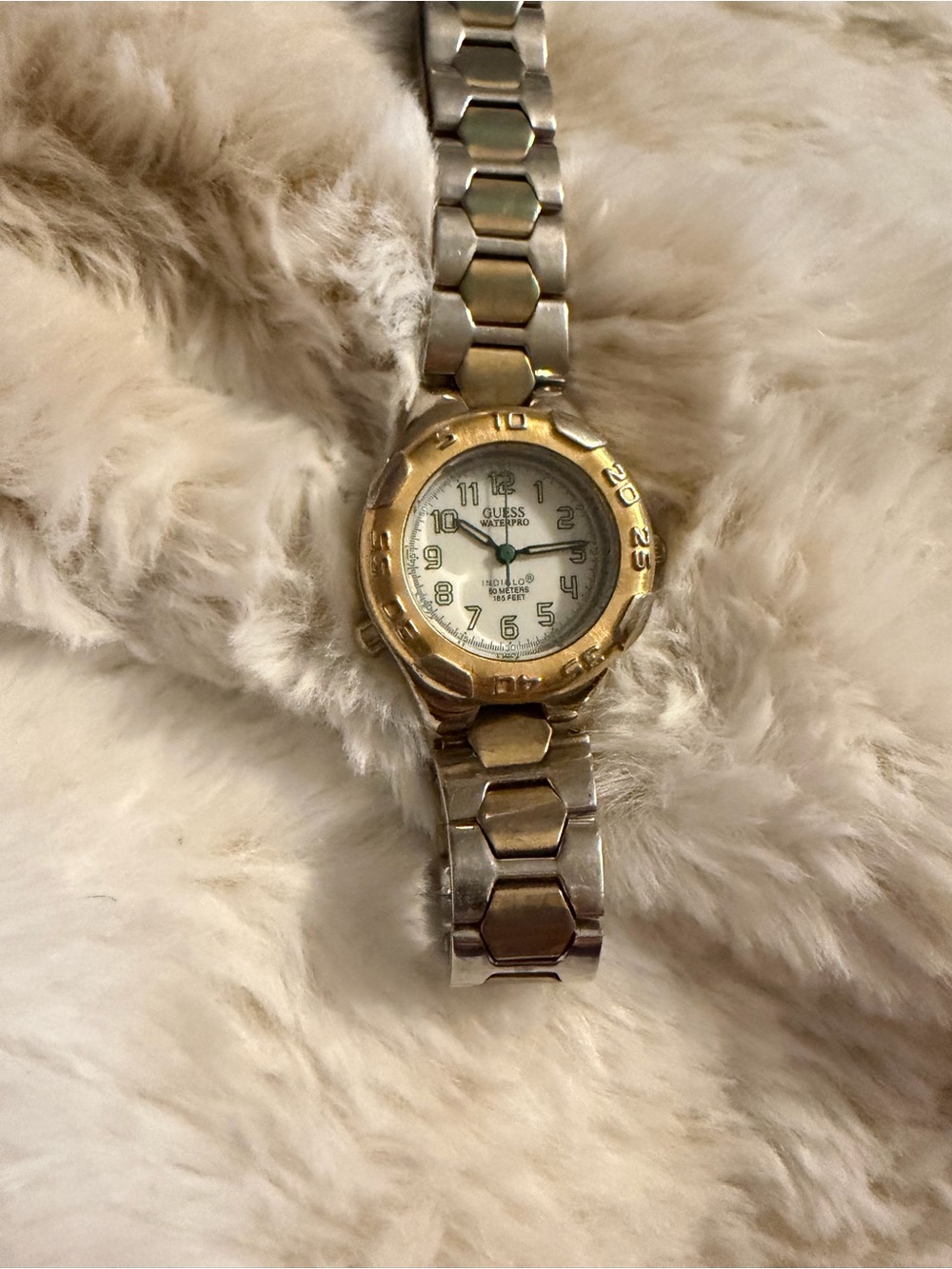 Guess Women Two-Tone Metal Watch - Silver & Gold Accents